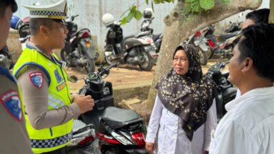 Kasatlantas Turun ke Sekolah, Tegaskan Pelajar Wajib Tertib Berlalu Lintas