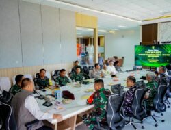 Sebelum Tinjau Lokasi TMMD ke-129, Tim Wasev dan Bupati Batu Bara Gelar Coffee Morning Penuh Keakraban