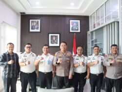 Kapolres Terima Audiensi Kalapas Kelas IIA Labuhan Ruku, Perkuat Sinergi Menjaga Kamtibmas