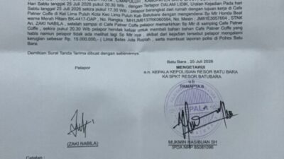 Sepeda Motor Milik Karyawati Swasta Raib Digondol Maling di Kafe Patner Coffee Lima Puluh