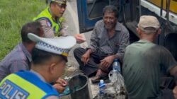 Di Balik Penertiban Bus Rusak, Kasatlantas Polres Batu Bara Tunjukkan Kepedulian kepada Sopir