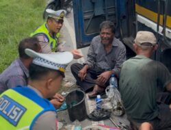 Di Balik Penertiban Bus Rusak, Kasatlantas Polres Batu Bara Tunjukkan Kepedulian kepada Sopir