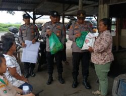 Jumat Berkah, Polsek Lima Puluh Hadir Berbagi untuk Warga