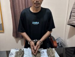 Satresnarkoba Ringkus Pengedar Sabu dan Ganja, Amankan 4,60 Gram Sabu serta 246 Gram Ganja