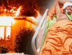 Respon Cepat Polsek Air Putih Tangani Kebakaran Rumah Warga di Desa Tanah Tinggi