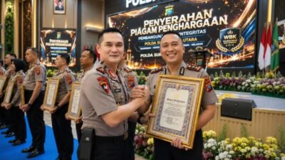 Kapolres Batu Bara Terima Piagam Zona Integritas, Polres Batu Bara Raih Predikat Bebas Pungli