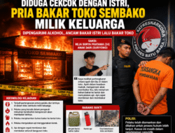 Pertengkaran Berujung Petaka, Toko Sembako Ludes Dibakar Suami