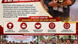 Kapolsek Medang Deras Borong Piala di HUT Bhayangkara ke-80, Torehkan Prestasi Membanggakan