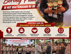 Kapolsek Medang Deras Borong Piala di HUT Bhayangkara ke-80, Torehkan Prestasi Membanggakan
