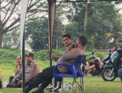 Personel Polsek Lima Puluh Aktif di Lapangan, Pastikan Mini Soccer Berlangsung Aman dan Sejuk