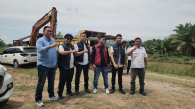 Satreskrim Polres Batubara Amankan Satu Alat Berat dan Dua Truk Bermuatan Pasir Diduga Hasil Tambang Ilegal