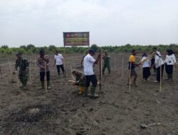 Bersinergi dengan Forkopimcam, Satgas TMMD Ke-129 TA 2026 Kodim 0208/Asahan Berkomitmen Jaga Kelestarian Hutan Mangrove