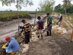 Jelang Penutupan TMMD Ke-129 TA 2026, Satgas TMMD Kodim 0208/Asahan Tuntaskan Pembangunan Turap, Abaikan Akhir Pekan Demi Pengabdian