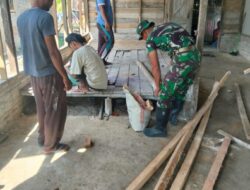 Rumah Dibongkar Satgas TMMD Ke-129 TA 2026 Kodim 0208/Asahan, Bapak Samsul Bahri Bahagia Impiannya Miliki Rumah Layak Huni Segera Terwujud