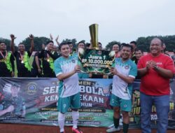Bupati Asahan Resmi Tutup Turnamen Sepak Bola Kemerdekaan ke-81, Rebutkan Piala Dandim 0208/Asahan
