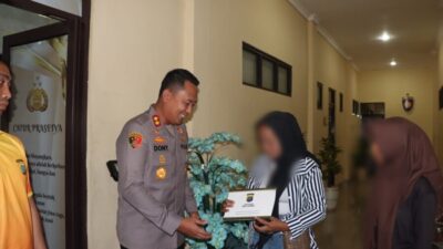 Sentuhan Kemanusiaan Kapolres Batu Bara, Trauma Healing dan Dukungan Pendidikan untuk Anak Korban Asusila