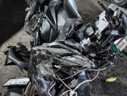 Kecelakaan Lalu Lintas di Access Road Inalum, Tiga Pelajar Dilarikan ke Klinik