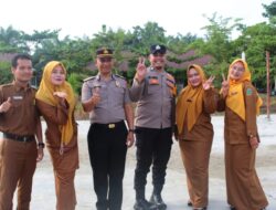 Kapolsek Sampaikan Pesan Kamtibmas Saat Upacara di SMK Negeri 2 Lima Puluh