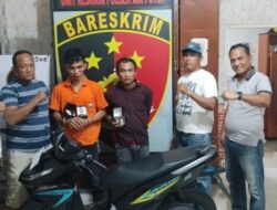 Polsek Air Putih Ungkap Kasus Curat, Dua Terduga Pelaku Diamankan Bersama Sepeda Motor dan Jam Tangan