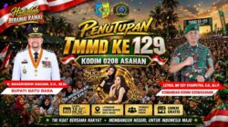 Penutupan TMMD ke-129 Kodim 0208/Asahan, Dimeriahkan Suci KDI dan Delima KDI