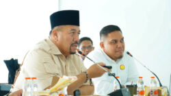 Komitmen Tingkatkan Pelayanan Kesehatan, Bupati Baharuddin Bertemu Dokter RSUD H. OK Arya Zulkarnain