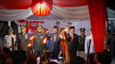 Malam Taptu dan Ziarah Makam Pejuang, Bupati & Kapolres Batu Bara Kobarkan Semangat Nasionalisme
