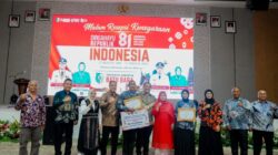 Sukses Gelar HUT ke-81 RI, Bupati Apresiasi Paskibraka pada Malam Resepsi Kenegaraan
