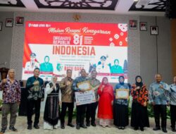 Sukses Gelar HUT ke-81 RI, Bupati Apresiasi Paskibraka pada Malam Resepsi Kenegaraan