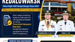 Pemkab Batu Bara Ajak Masyarakat Manfaatkan Program Penghapusan Piutang PBB-P2 Kedaluwarsa
