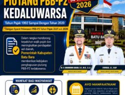 Pemkab Batu Bara Ajak Masyarakat Manfaatkan Program Penghapusan Piutang PBB-P2 Kedaluwarsa
