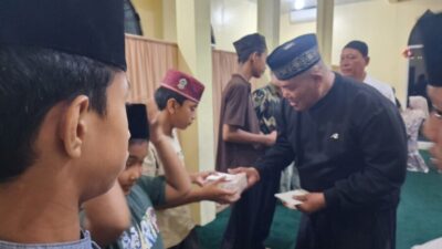 Kapolres Rutinitas Gelar Pengajian dan Santunan, Anak Yatim di Malam Jum’at 