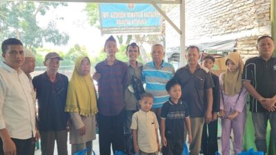 PWI Batu Bara Salurkan Sembako dan Santunan kepada 35 Warga