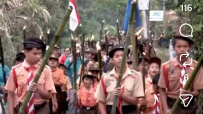 INAlUM Semarakkan HUT ke-81 Kemerdekaan RI dengan Upacara Bendera dan Pawai Obor