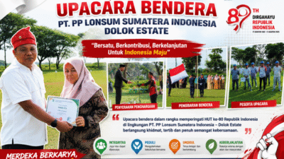HUT ke-81 RI, Manajer Berikan Motivasi Lewat Kegiatan Bersih-Bersih Rumah Dinas