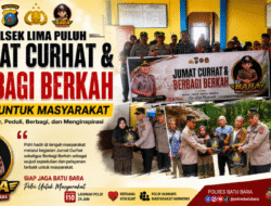 Gelar Jumat Curhat dan Jumat Berkah, Kapolsek: Bagikan Sembako kepada Kelompok Tani Tanah Perjuangan
