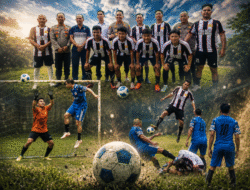 BPBD Batu Bara Kalakan Polres Batu Bara 2-0 di Piala Bahagia Cup II
