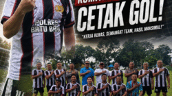 Kanit Tipikor Jadi Pahlawan, Cetak Gol di Laga Mini Soccer Pemkab Batu Bara