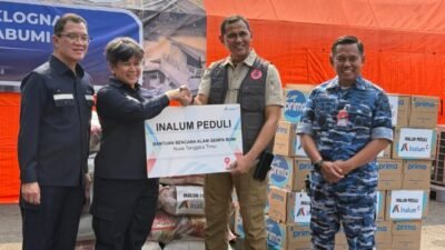 Solidaritas Jadi Aksi Nyata, INALUM Kirim Bantuan dan Relawan untuk Korban Gempa NTT