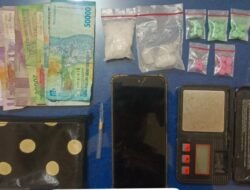 Dua Puluh Delapan Gram Shabu dan 21 Ekstasi Disita, Seorang Pria Dibekuk Polisi