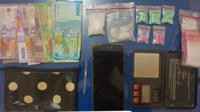 Dua Puluh Delapan Gram Shabu dan 21 Ekstasi Disita, Seorang Pria Dibekuk Polisi