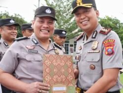 Kinerja Membuahkan Apresiasi, Aipda E.I. Daulay Terima Piagam dari Kapolres