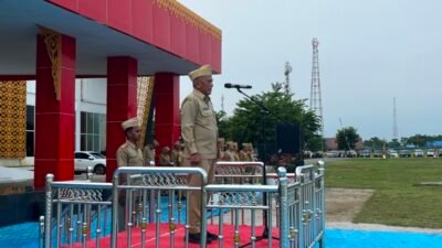 Pimpin Apel. Bupati: Tekankan Kesiapsiagaan Hadapi Ancaman Banjir