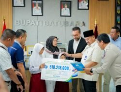 Bupati Serahkan Santunan Hampir Rp1 Miliar Diterima Keluarga Korban Kebakaran PT EVYAP