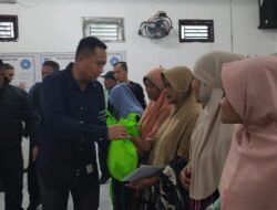 Kades Gambus Laut Apresiasi Kepedulian Kapolres Batu Bara Bantu Warga Terdampak Banjir