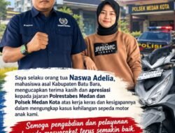 Sekretaris PWI Batu Bara Apresiasi Polisi Ungkap Pencurian Sepeda Motor Milik Mahasiswa