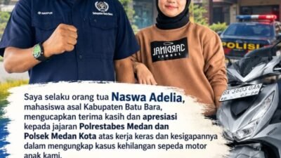 Sekretaris PWI Batu Bara Apresiasi Polisi Ungkap Pencurian Sepeda Motor Milik Mahasiswa