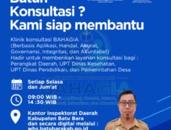 Klinik Konsultasi Bahagia, Langkah Inspektorat Batu Bara Ubah Pengawasan Jadi Pendampingan Solutif