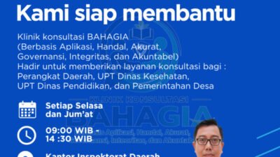 Klinik Konsultasi Bahagia, Langkah Inspektorat Batu Bara Ubah Pengawasan Jadi Pendampingan Solutif