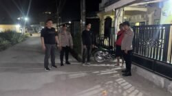 Cegah Kejahatan Jalanan, Kanit Reskrim Bersama Anggota Intensifkan Patroli Malam
