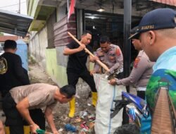 Semangat Kebersamaan, Forkopimda Batu Bara Gotong Royong di Tanjung Tiram